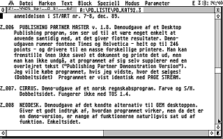 ST-OP Velkommen Disk atari screenshot